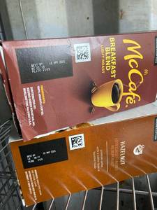 Hazelnut and McCafe K-Cups