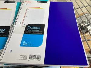 Three-Subject Notebooks