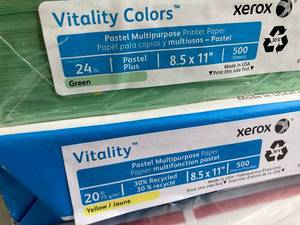 Pastel Copy Paper