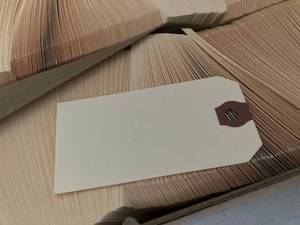 Small Manila Tags