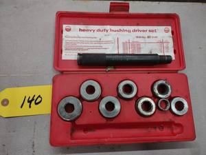 lot 140 image: Mac BD3143 H.D. Bushing Driver Set...
