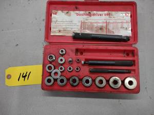 lot 141 image: Mac BD3142 H.D. Bushing Driver Set...