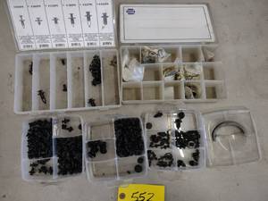 lot 552 image: Assorted Automotive Hardware...