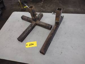 lot 586 image: Receiver Hitch Push Bars...