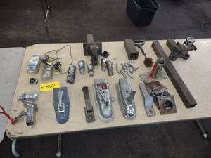 lot 587 image: Assorted Trailer Parts...