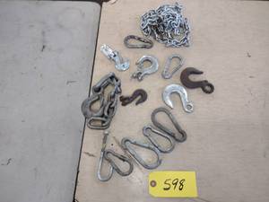 lot 598 image: Hooks & Misc....