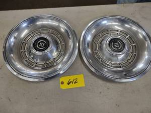 lot 612 image: (2) Cougar Hub Caps, 15...