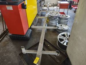lot 455 image: I-Beam, Approx. 5x3x20 with Trol...
