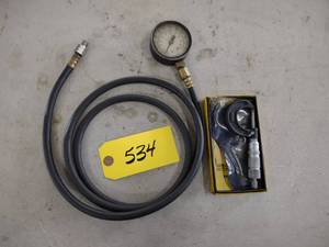 lot 534 image: Compression Tester & 1 Micrometer...