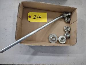 lot 210 image: Frost Plug Tool Set...