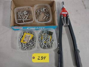 lot 234 image: Astro Rivet Tool with Rivets...