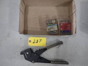 lot 237 image: Power Fast Riveter & Rivets...