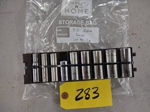 lot 283 image: 38 Deep Sockets...