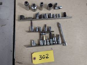 lot 302 image: Assorted 38 Sockets...