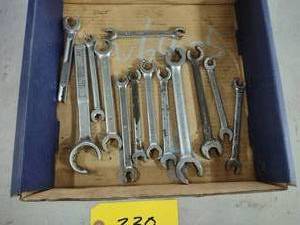lot 330 image: Assorted Brake line Wrenches...