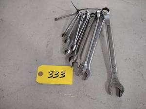 lot 333 image: Wrench Set, 14 - 1...