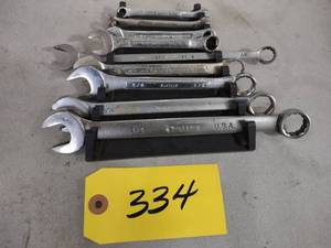 lot 334 image: Wrench Set, 14 - 34...