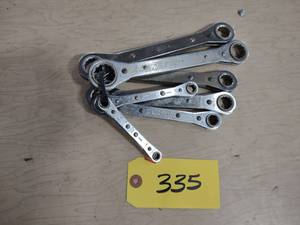 lot 335 image: Ratchet Wrench Set, 14 - 78...