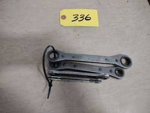 lot 336 image: Ratchet Wrench Set, 38 - 78...