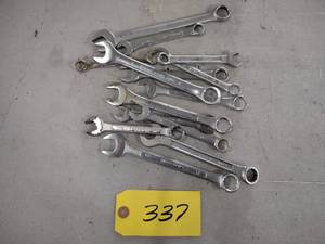 lot 337 image: Metric Wrenches...