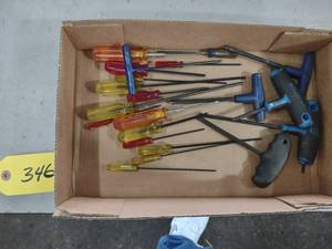lot 346 image: Hex Keys...