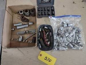 lot 370 image: Assorted Sockets...