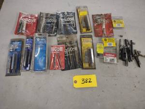 lot 382 image: Assorted Heli-Coil Repair Kits...