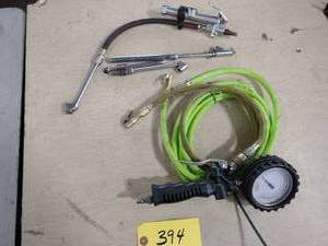 lot 394 image: Tire Inflator with Pressure Gauge...