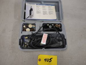 lot 405 image: Dremel Tool Set...