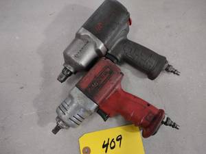 lot 409 image: IR 12 & Mac 38 Impact Wrenches...