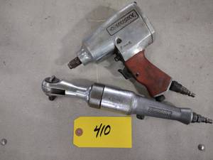 lot 410 image: Snap-On 14 Air Ratchet & Husky 12...