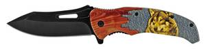 4.75 Colorado Cowboy Folding Pocket Knife - Wolf