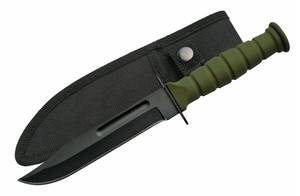 7.5 SURVIVAL KNIFE GREEN