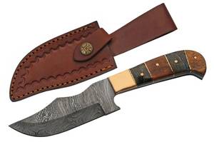 HANDMADE 9 DAMASCUS COPPER HUNTER