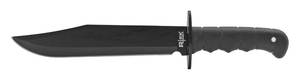 14 RTEK Ultimate Outdoor Survival Preppers Bowie Hunting Knife with Sheath - Black