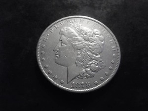1878 8 Tailfeathers Morgan Silver Dollar