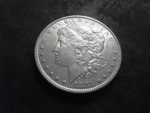 1881 O Morgan Silver Dollar