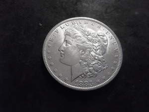 1883 O Morgan Silver Dollar