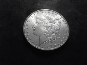 1886 Morgan Silver Dollar