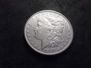 1891 Morgan Silver Dollar