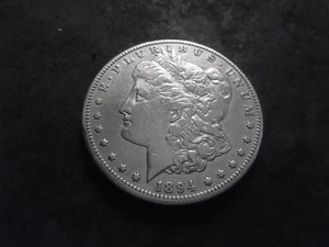 1894 O Morgan Silver Dollar