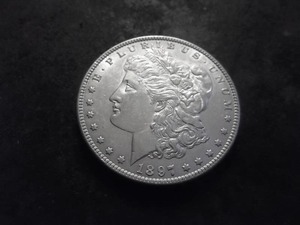1897 Morgan Silver Dollar