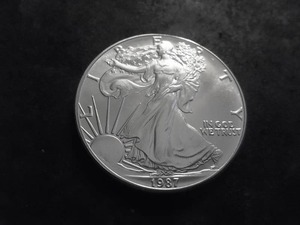 1987 US American Eagle Dollar