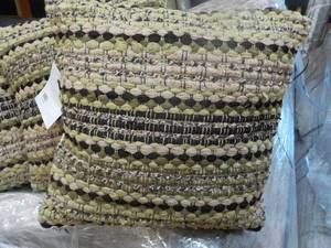 lot 1 image: handcrafted artisanal textiles pillows