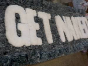 lot 4 image: Get Naked bath runner