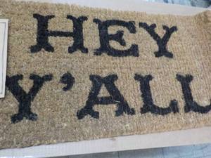 lot 17 image: Natural Fiber Doormats