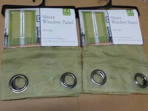 lot 41 image: sheer window panels