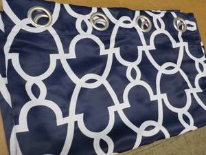 lot 46 image: Peacock Gates blackout panels