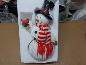 lot 57 image: Cheerful 9 Snowman