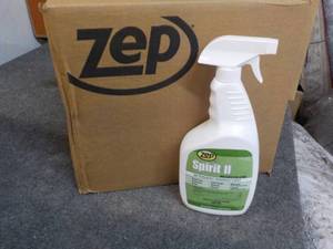 lot 86 image: case of 12 qt bottles ZEP Spirit II.